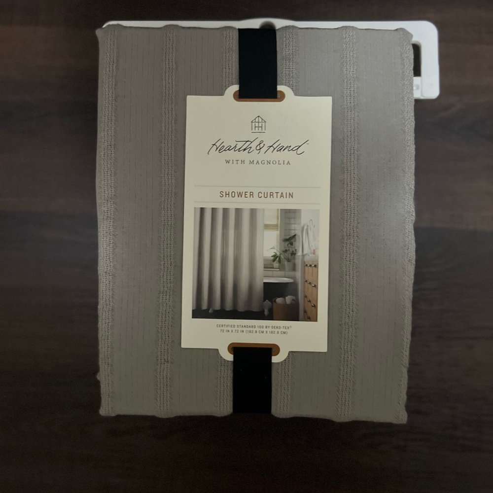 Hearth & Hand with Magnolia Shower Curtain.